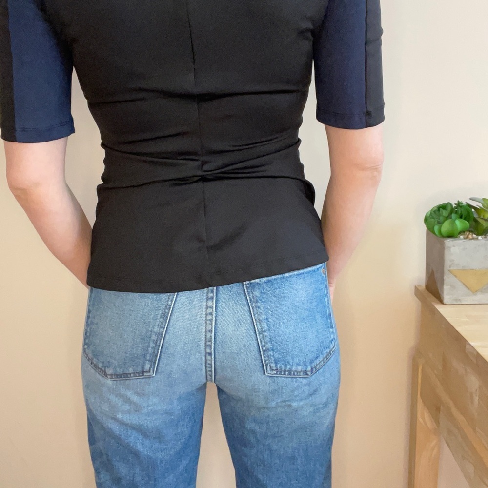 Stretch H&M Colorblock Top - Picture 8 of 8